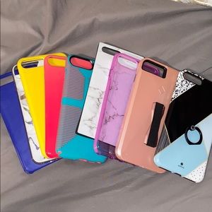 iphone 7/8+ cases bundle